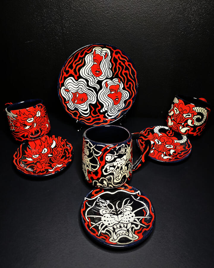 Cup set · SOLD! 10.9.2026. 400,00 €